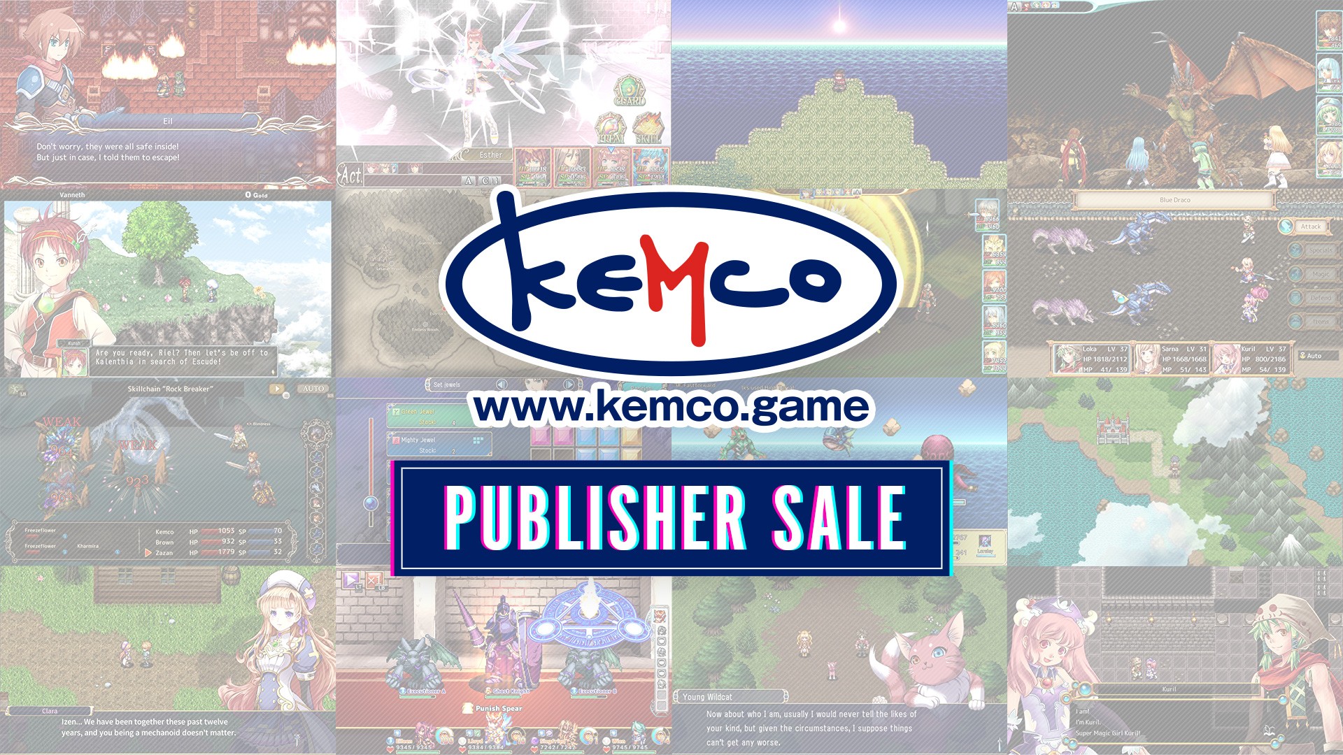 Kemco Publisher Sale Hero Image